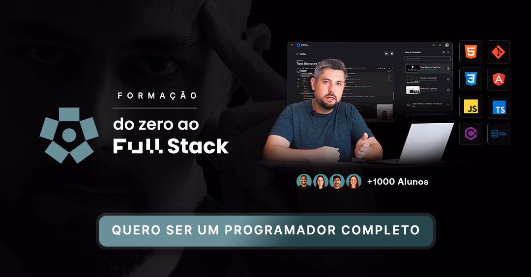 Formação do Zero ao Full Stack